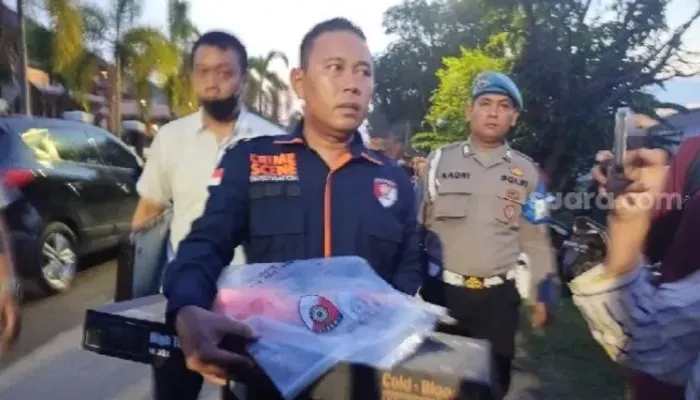 Penggeledahan di rumah Achiruddin Hasibuan
