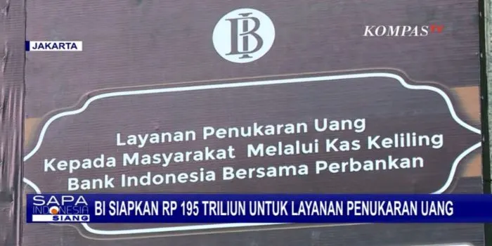 Layanan Penukaran Uang Baru dari Bank Indonesia