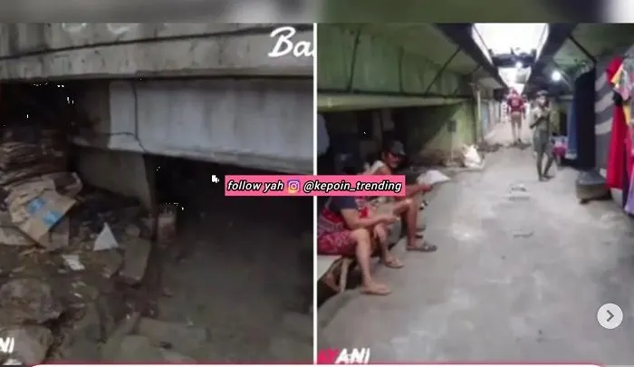 Ada Kampung di Bawah Kolong Jembatan Jakarta, Netizen: Tenang Jelang Pemilu Nanti&nbsp;Kalian Diperhatikan!