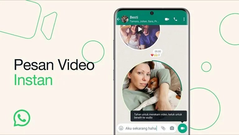 Platform media sosial WhatsApp luncurkan fitur baru pesan video instan