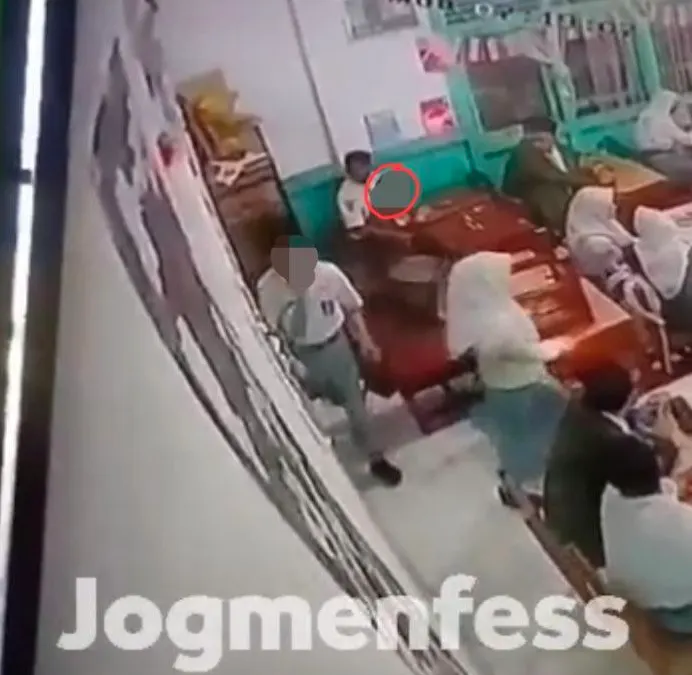 Viral Video Penusukan Siswa SMA di Banjarmasin