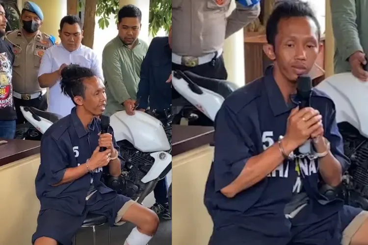 Seorang pelaku kejahatan di Semarang yang telah mengakui melakukan mutilasi dan pengecoran terhadap korban.