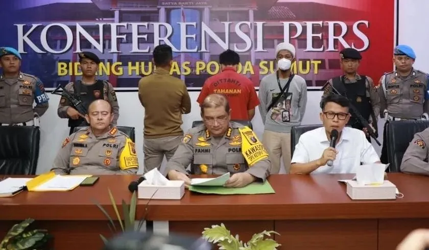 Kapolda Sumatera Utara Irjen Pol Panca Putra mencopot jabatan AKBP Achirudin Hasibuan (AKBP AH) 