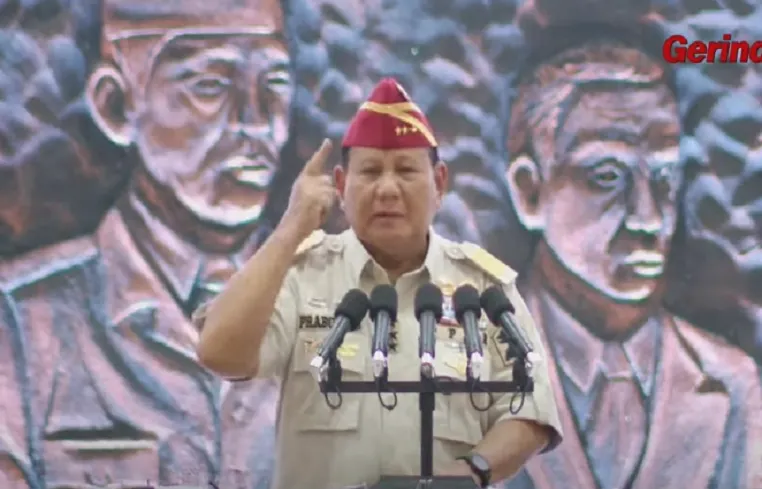 Prabowo Subianto menyinggung Ganjar Pranowo dan Anies Baswedan adalah sosok putra terbaik bangsa yang sama-sama ingin memajukan bangsa.