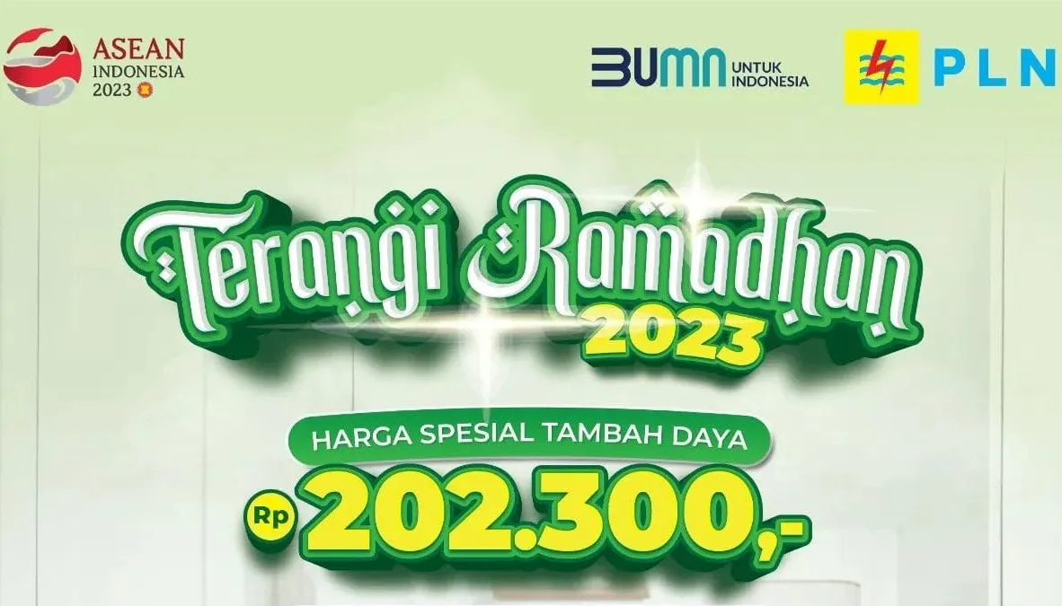 PT PLN (Persero) memberikan promo Ramadan untuk masyarakat dengan program Terangi Ramadhan 2023.