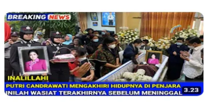 Putri Candrawati Dikabarkan Mengakhiri Hidup di Penjara