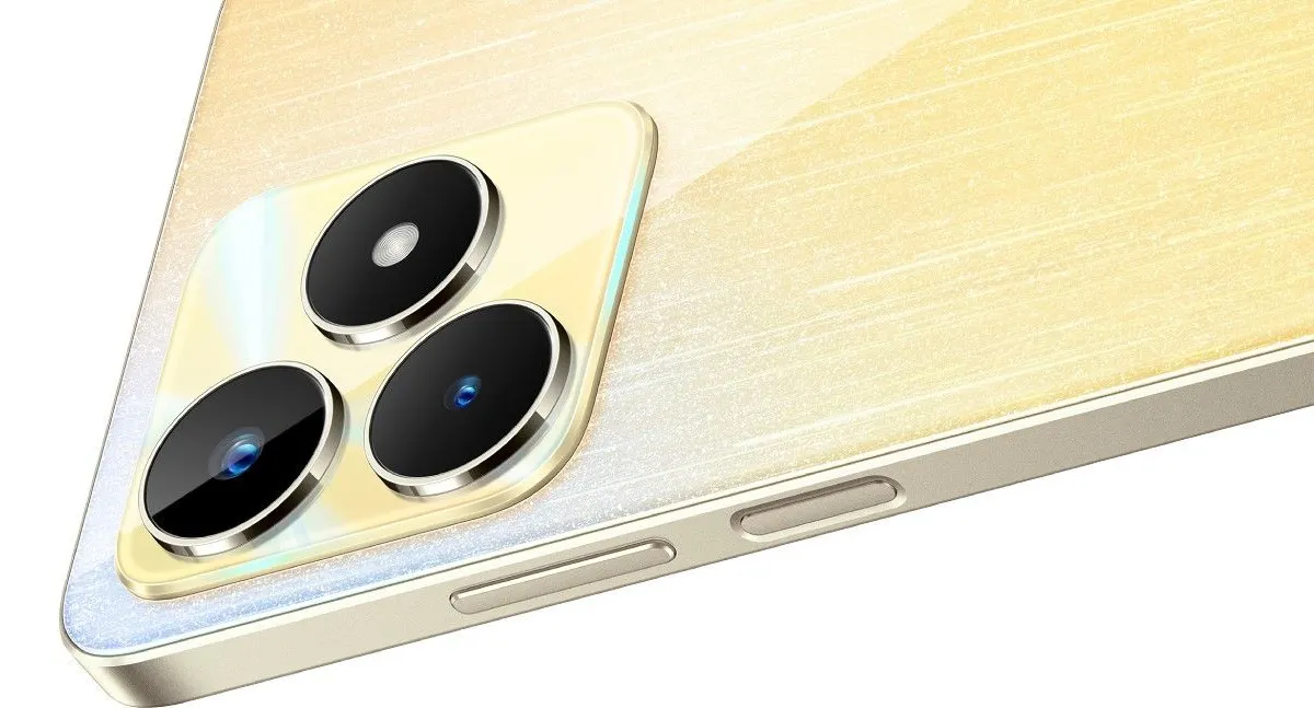 Realme C53 miliki punggung mirip iPhone 14 Pro