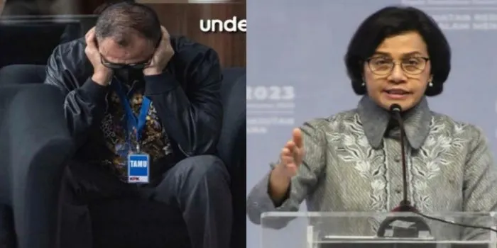 Rafael Alun Trisambodo dan Menkeu Sri Mulyani