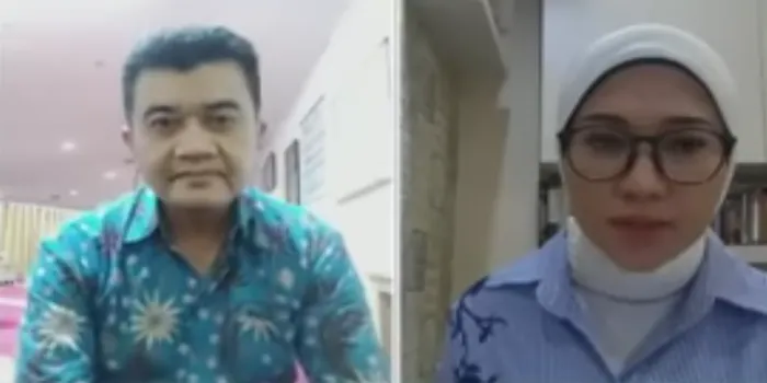 Pakar Psikolog Forensik Reza Indragiri dan Melisa Anggraini selaku kuasa hukum keluarga David