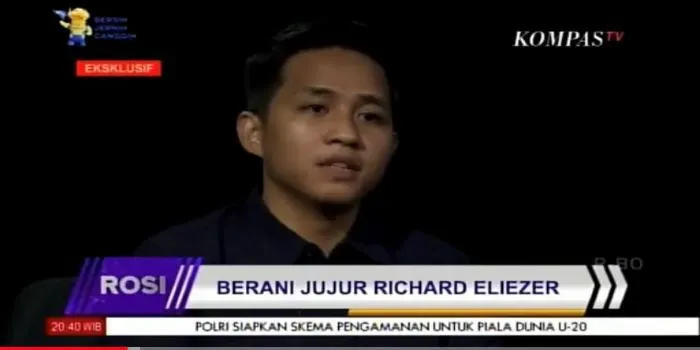 Richard Eliexzer  berbicara tentang alasan kejujurannya dalam kasus pembunuhan Brigadir J