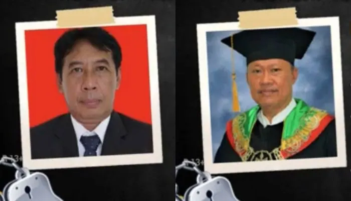 Kolase Rektor Universitas Udayana dan Komarudin