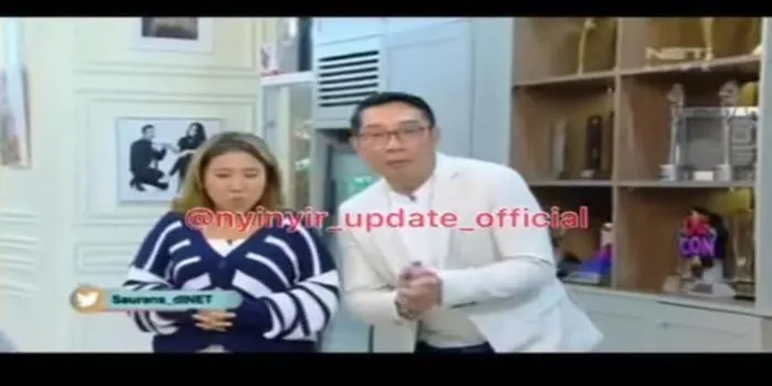 Momentum Kocak Ridwan Kamil kepada Kiky Saputri