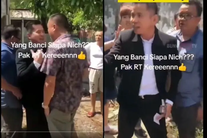 Cuplikan video Riang Prasetya dikeroyok oleh beberapa orang