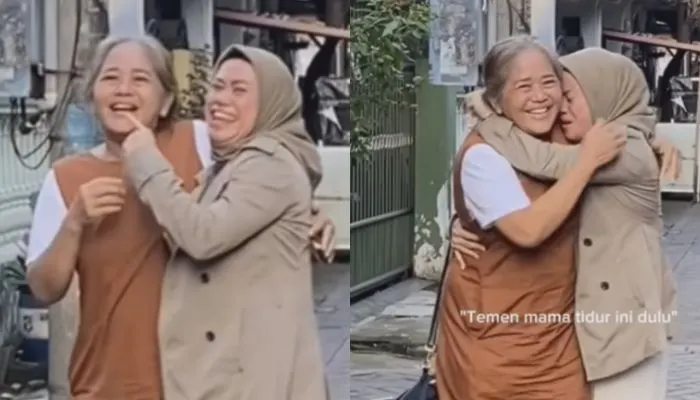Dua Sahabat Bertemu Setelah 30 Tahun