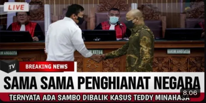 Ferdy Sambo dan Teddy Minahasa Ternyata Terkait dalam Kasus Narkoba, Benarkah?