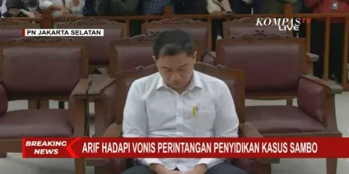Sidang Obstruction Of Justice Arif Rachman Arifin