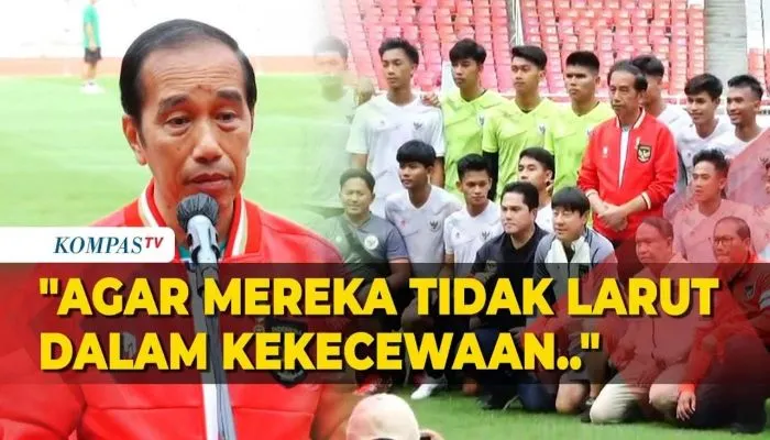 Jokowi Soal Timnas U-20 Indonesia