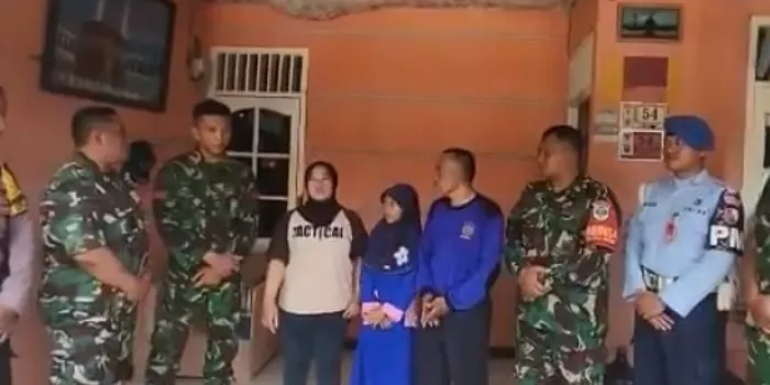 Berakhir Damai! Oknum TNI yang Tendang Motor Ibu-ibu Kini Mengaku Salah dan Minta Maaf