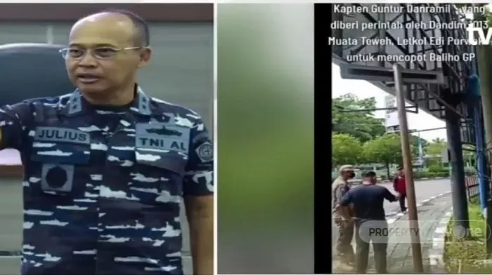 Baru-baru ini masyarakat dihebohkan dengan video mengenai Anggota TNI yang mencopot baliho Ganjar Pranowo.