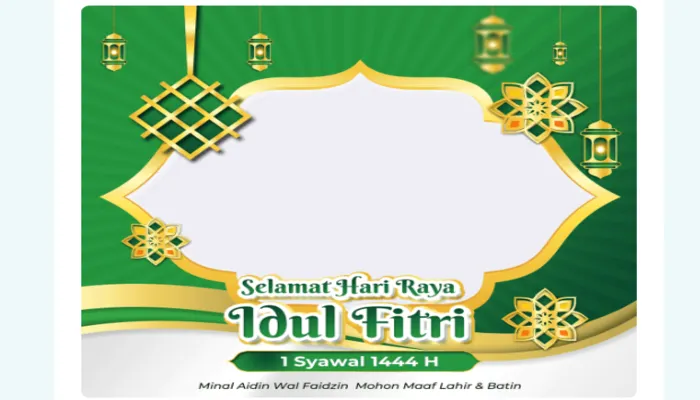 20 Twibbon Ucapan Hari Raya Idul Fitri 1444 H yang Cocok Kamu Bagikan di Medsosmu!