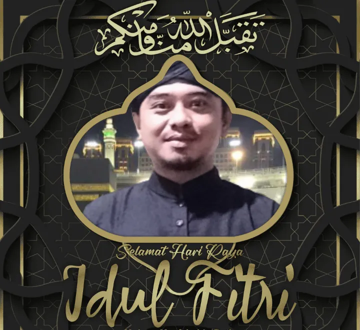 Ucapan lebaran atau Idul Fitri 1444 H lebih indah serta mewah menggunakan twibbon.