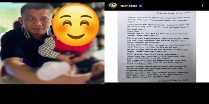 Surat Ferdy Sambo untuk Arka Anak Bungsunya yang Sedang Berulang Tahun