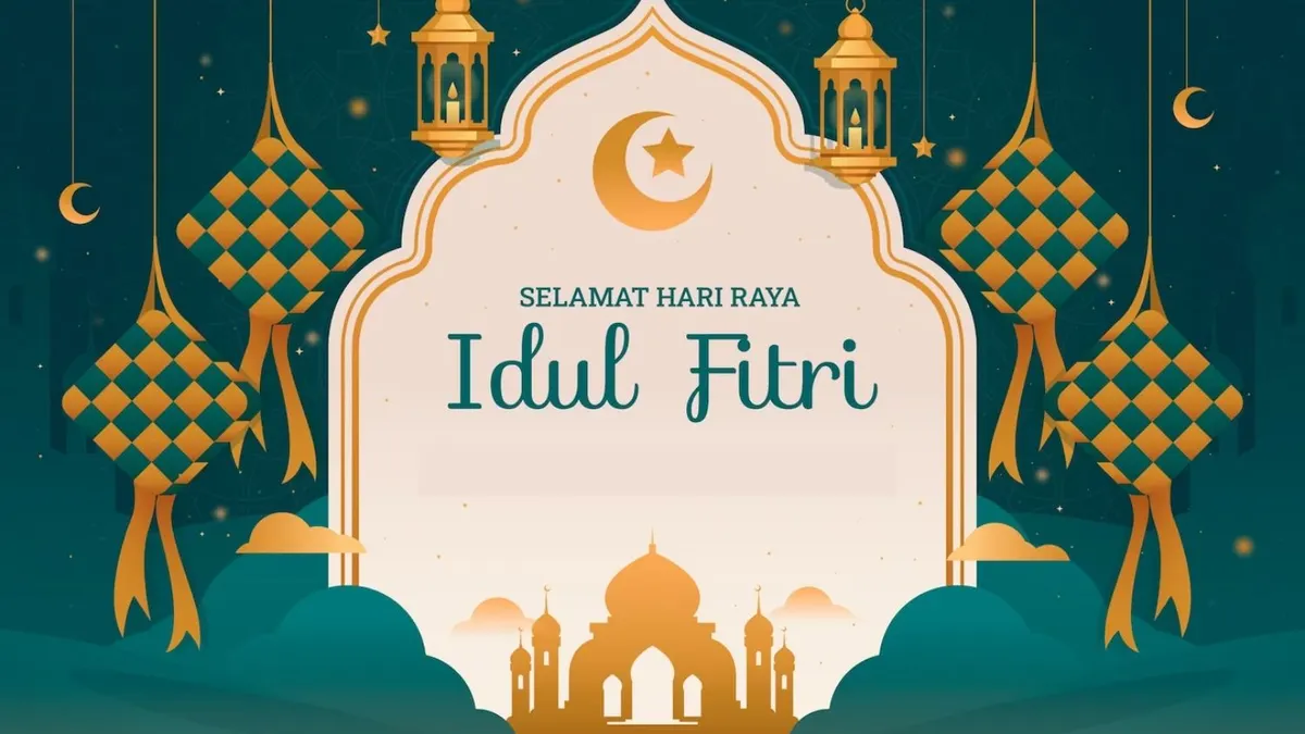Ilustrasi Undangan Halal Bihalal Lebaran Idul Fitri 2023