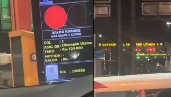 Tagihan Keluar Tol Jakarta Bandung