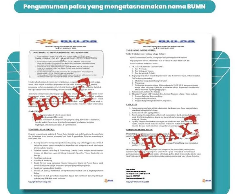 Waspada penipuan pengumuman Rekrutmen Bersama BUMN 2023
