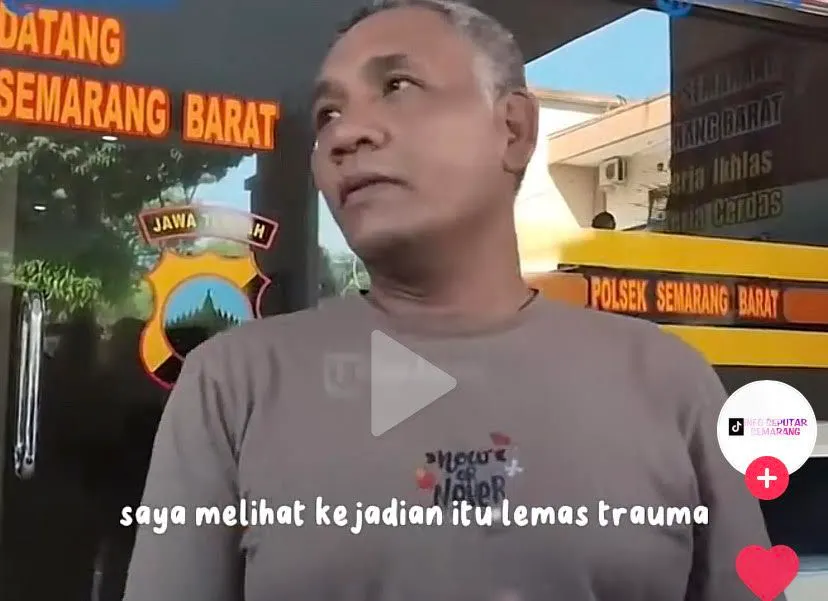 Heru Susanto, sopir truk tronton yang mengakibatkan kecelakaan KA Brantas