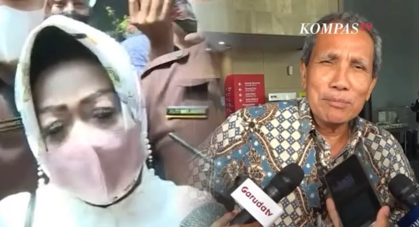 Kadinkes Lampung, Reihana dan Deputi Pencegana dan Monitoring KPK Pahala Nainggolan