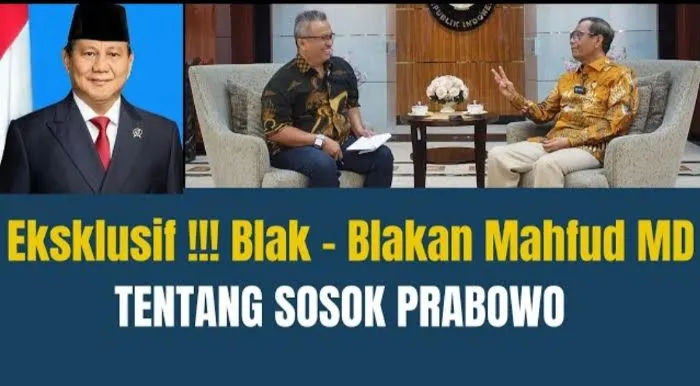 Mahfud MD bongkar sosok Prabowo Subianto