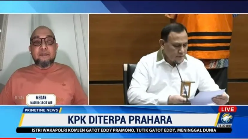 Novel Baswedan dan Firli Bahuri