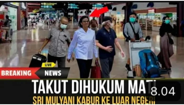 Cek Fakta Sri Mulyani kabur ke luar negeri