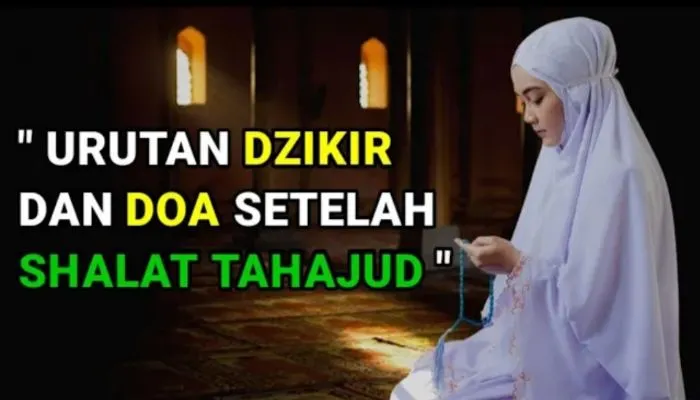 Illustrasi. Urutan Dzikir dan Doa Sholat Tahajud