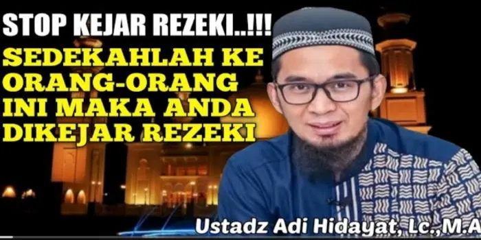 Ustaz Adi Beberkah Sedekah yang Luar Biasa 
