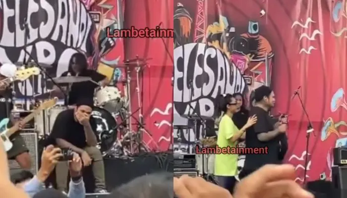 Virgoun terekam kamera menangis saat manggung bersama Last Child tepat dihari dia mengajukan perceraiannya terhadap istrinya yakni Inara Rusli.