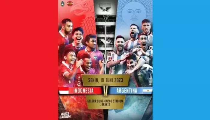 Link Live Streaming FIFA Match Day Indonesia vs Argentina Malam Ini 19 Juni 2023