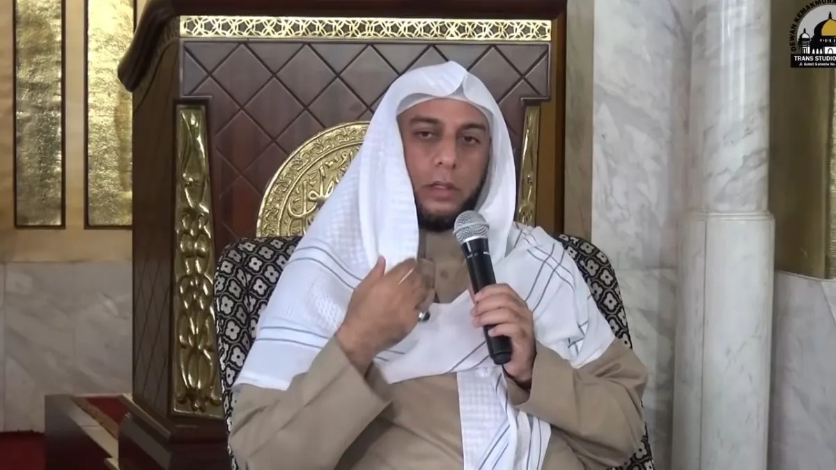 Syekh Ali Jaber pernah ungkap amalan yang mempermudah rezeki.