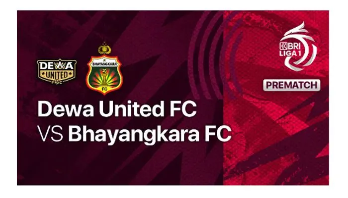 Link Live Streaming Bola Hari Ini Liga 1 Dewa United vs Bhayangkara FC, Minggu 14 Agustus 2022