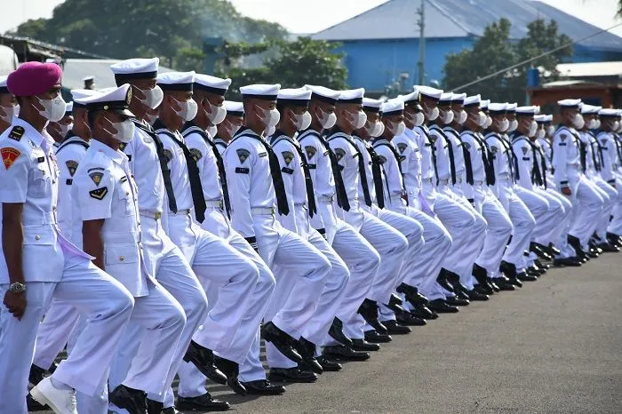 Siswa Dikmaba dan Dikmata TNI AL Angkatan XLI TA 2021 