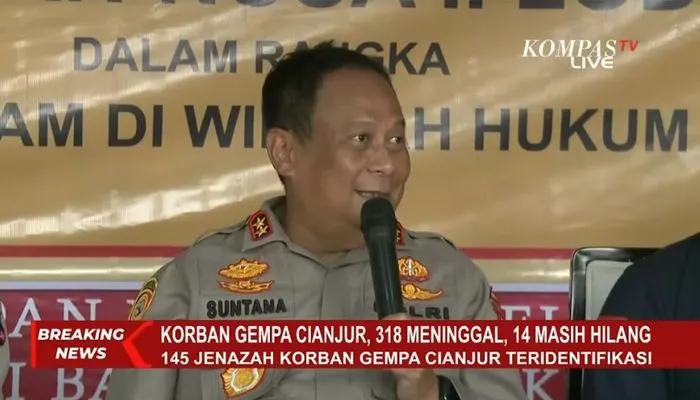 Tegas! Polisi Tindaklanjuti Perkara Pelaku Pelepas Label Tenda Korban Gempa Cianjur