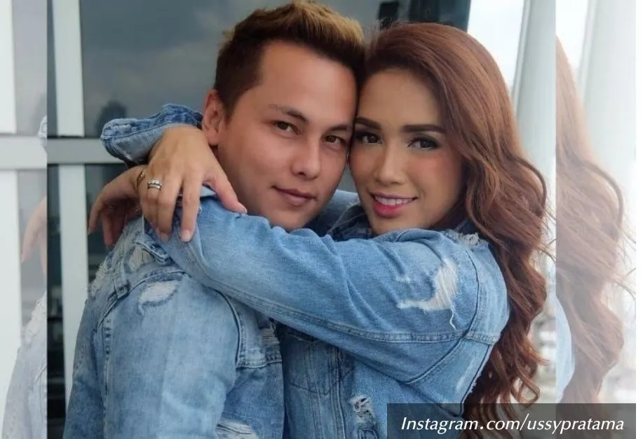 Ussy Sulistiawaty dan  Andhika Pratama 