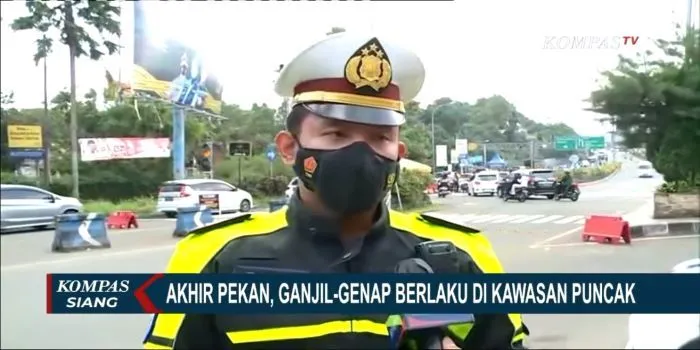Pemberlakukan ganjil genap di kawasan Puncak