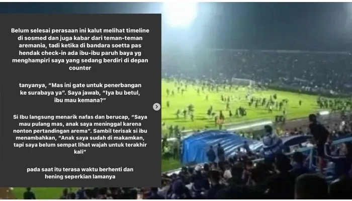 Kisah Haru Perjuangan Sang Ibu Tak Sempat Sambangi Anaknya, Usai Jadi Korban Tragis Kanjuruhan