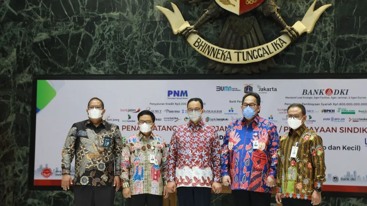 Sasar Usaha Ultra Mikro, Bank DKI Pimpin Sindikasi Kredit &amp; Pembiayaan Rp4 Triliun ke PNM