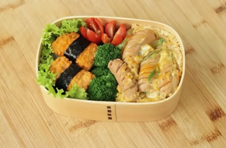 Masakan untuk bekal anak sekolah, Nasi Sosis Telur Jepang simpel dan dijamin enak