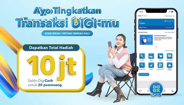 Teknologi pembayaran melalui DIGI by bank bjb