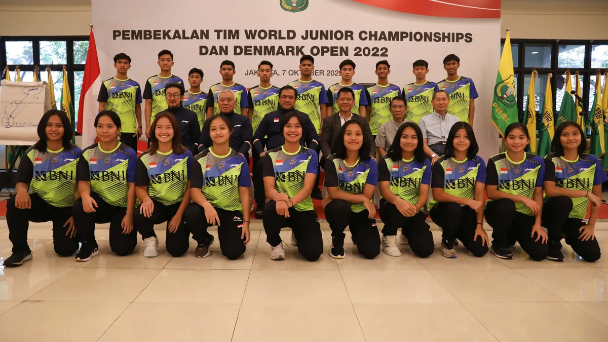 Skuad Tim Indonesia yang akan dibawa pada kejuaraan Suhadinata Cup 2022.