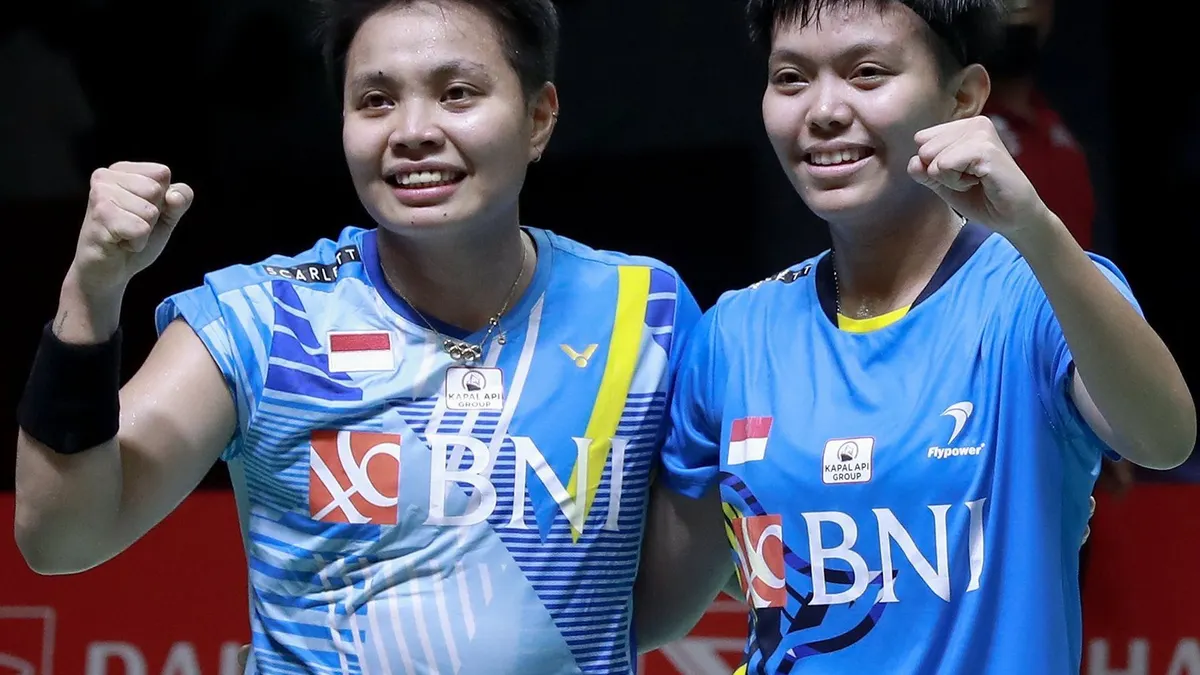 Apriyani Rahayu dan Siti Fadia